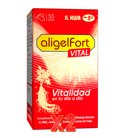 Pack de 2 Unidades Aligelfort Vital 55 Perlas Tongil