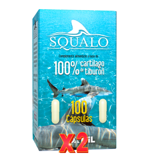 Pack de 2 Unidades Squalo 100 Capsulas Tongil