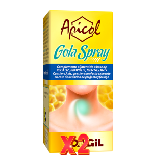 Pack de 2 Unidades Apicol Gola Spray 25Ml Tongil