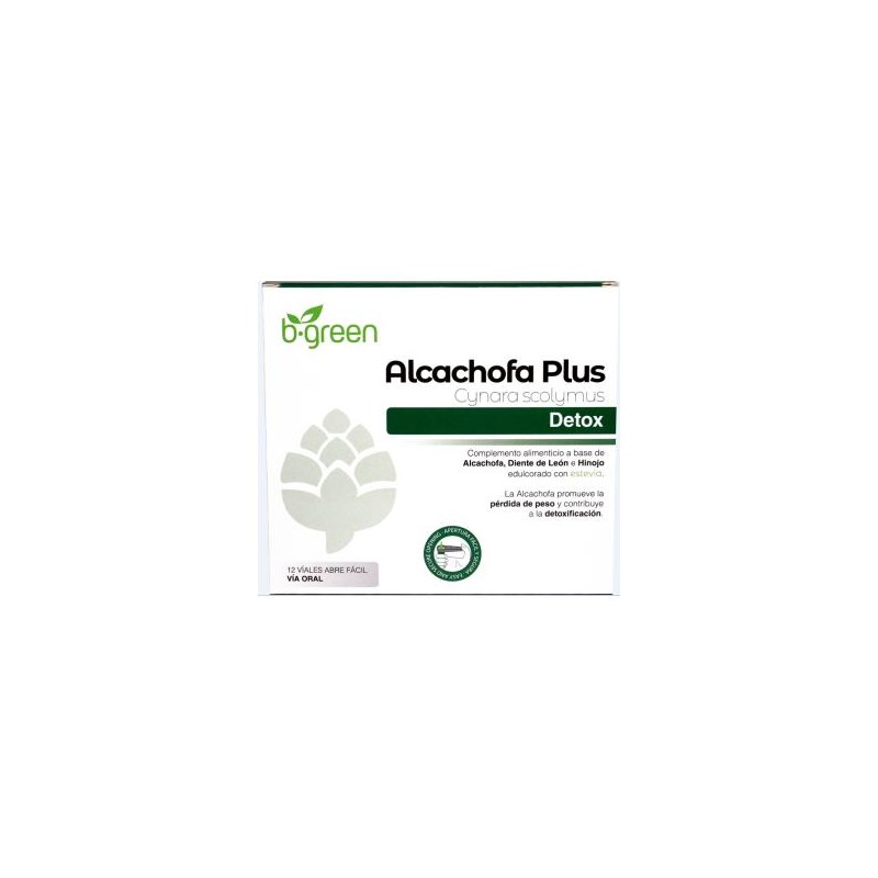 Alcachofa Plus 12Viales B.Green (Lab. Lebudit)