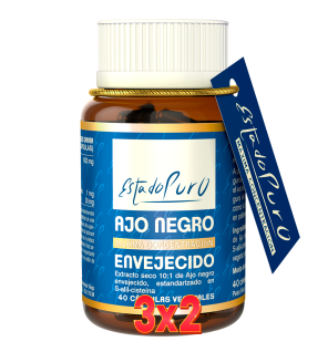 Pack de 3x2 Unidades Ajo Negro Envejecido 40 Capsulas Tongil