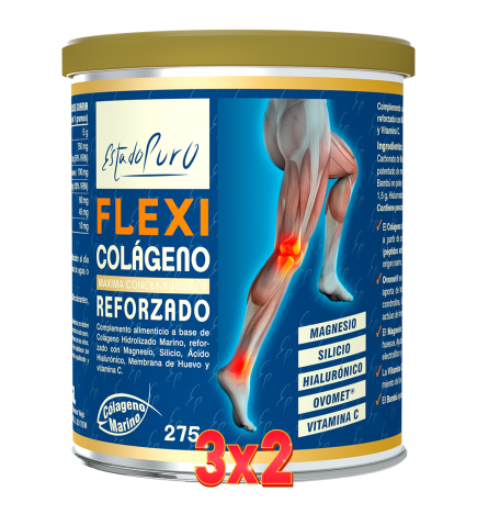 Pack de 3x2 Unidades Flexi Colágeno Reforzado 275 G.  Tongil