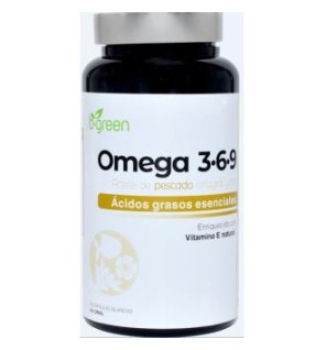 Omega 3-6-9 + Vit. E 48 Capsulas B.Green (Lab. Lebudit)