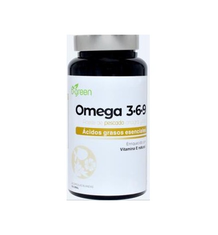 Omega 3-6-9 + Vit. E 48 Capsulas B.Green (Lab. Lebudit)