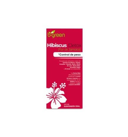 Hibiscus Detox 500 Ml B.Green (Lab. Lebudit)