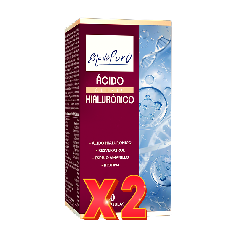 Pack de 2 Unidades Ácido Hialurónico 30 Capsulas Tongil Pack de 2 Unidades Ácido Hialurónico 30 Capsulas Tongil