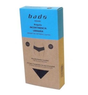 Braguita Incontinencia Urinaria Negra Talla 2Xl. Bads