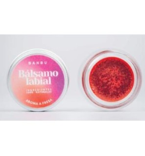 Balsamo-Pintalabios  Hidratante Fresa 5M Eco Vegan Banbu