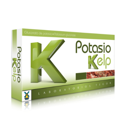 Potasio Kelp 40 Capsulas Tegor