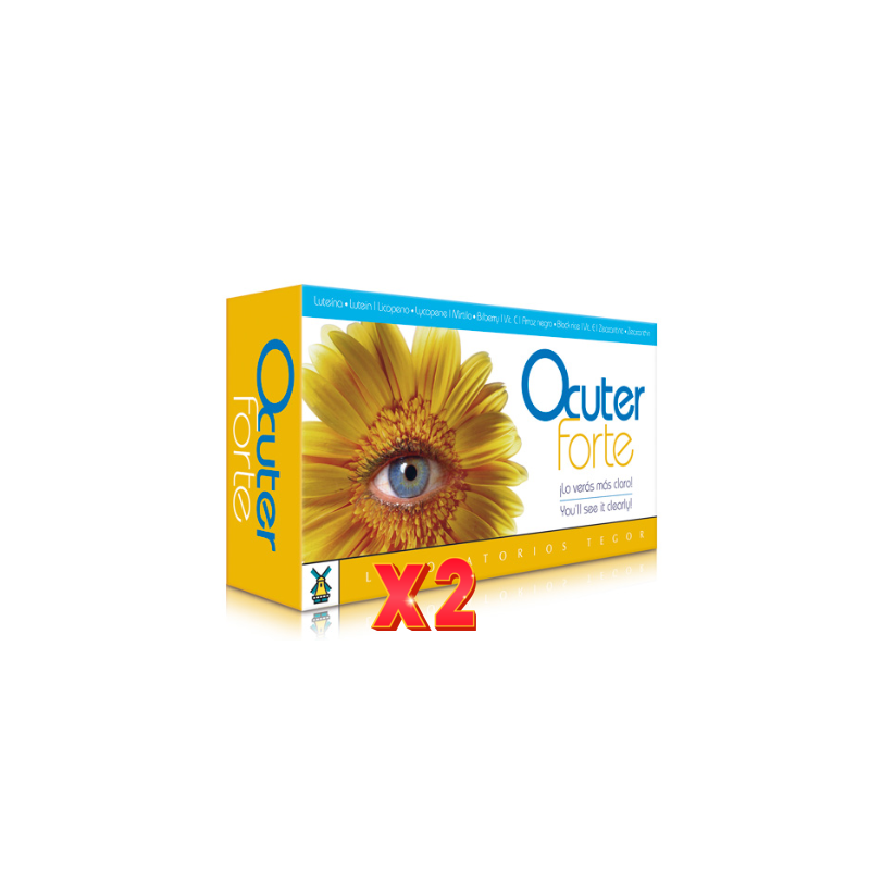 Pack de 2 unidades Ocuter Forte 45 Comprimidos Tegor