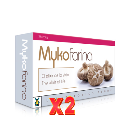 Pack de 2 unidades Mykofarina 60 Capsulas Tegor