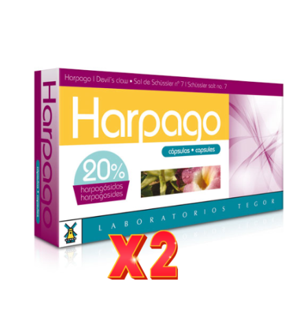 Pack de 2 unidades Harpago 40 Capsulas Tegor