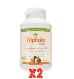 Pack de 2 unidades Triphala 60 Capsulas Tegor