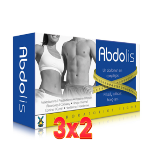 Pack de 3x2 unidades Abdolis 60 Capsulas Tegor
