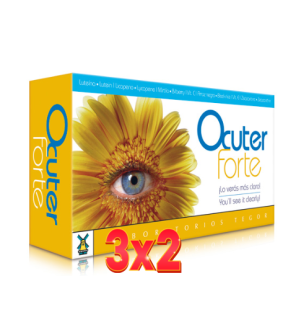Pack de 3x2 unidades Ocuter Forte 45 Comprimidos Tegor
