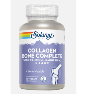Collagen Bone Complete 90 Capsulas Vegetales Solaray
