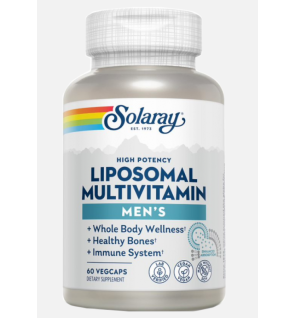 Liposomal Multivitamin Mens 60 Capsulas Vegetales Solaray