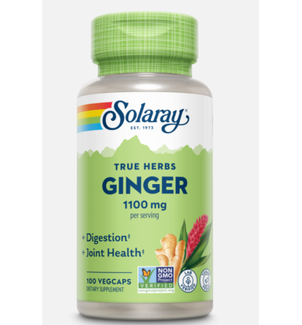Ginger  100 Capsulas Vegetales Solaray