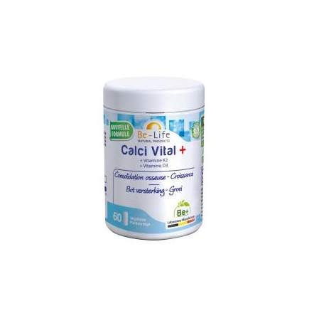 Calci Vital+ 60 Capsulas Be-Life
