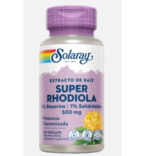 Super Rhodiola 60 Capsulas Solaray