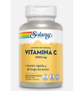 Vitamina C 1000 Mg100 Comprimidos Solaray