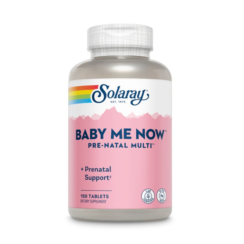 Baby Me Now Prenatal Multi 150 Comprimidos Solaray Baby Me Now Prenatal Multi 150 Comprimidos Solaray