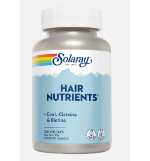 Hair Nutrients 120 Capsulas Solaray