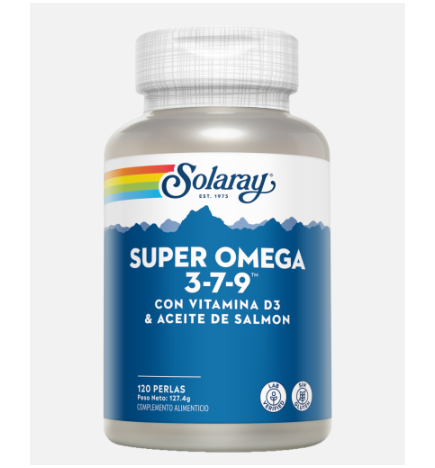 Super Omega 3 7 9 120 Perlas Solaray