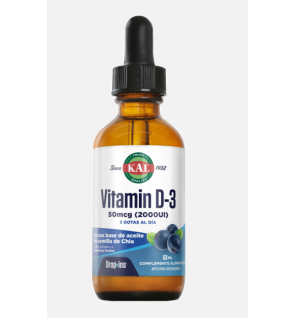Vitamina D3 Gotas 53Ml. Solaray