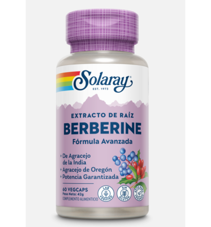 Berberine 60Caps. Solaray