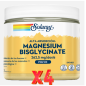 Pack de 4 unidades Magnesio Bisglycinate 179  Gramos Solaray