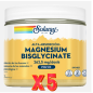Pack de 5 unidades Magnesio Bisglycinate 179  Gramos Solaray