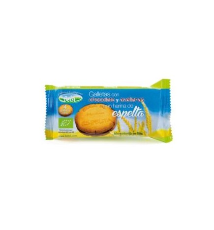 Galletas De Espelta Con Chocolate Y Avellanas 4Uds Belsi