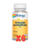 Pack 6 unidades B Complex 50 Capsulas Solaray
