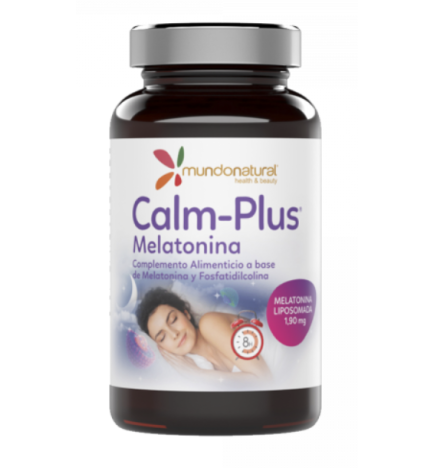 Calm Plus Melatonina 30 Capsulas Mundo Natural