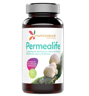 Permealife Melena De Leon 60 Capsulas Mundo Natural