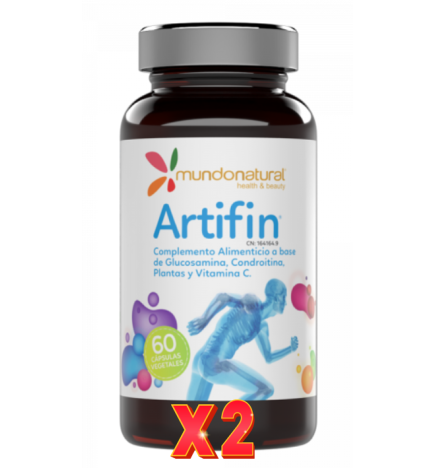 Pack de 2 unidades Artifin 60 Capsulas Mundo Natural