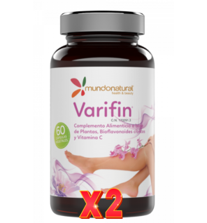 Pack de 2 unidades Varifin 60 Capsulas Mundo Natural