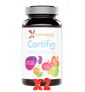 Pack de 2 unidades Cartifin 90 Capsulas Mundo Natural