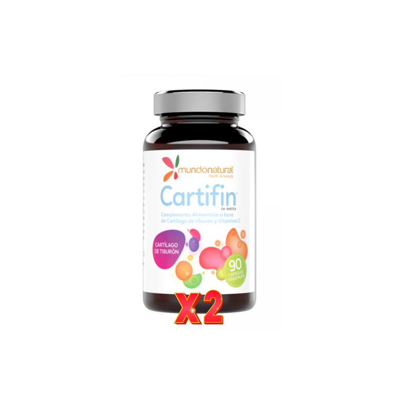 Pack de 2 unidades Cartifin 90 Capsulas Mundo Natural Pack de 2 unidades Cartifin 90 Capsulas Mundo Natural