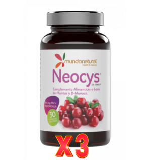 Pack de 3 unidades Neocys 30 Capsulas Mundo Natural