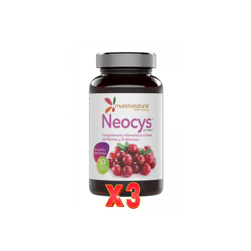 Pack de 3 unidades Neocys 30 Capsulas Mundo Natural Pack de 3 unidades Neocys 30 Capsulas Mundo Natural