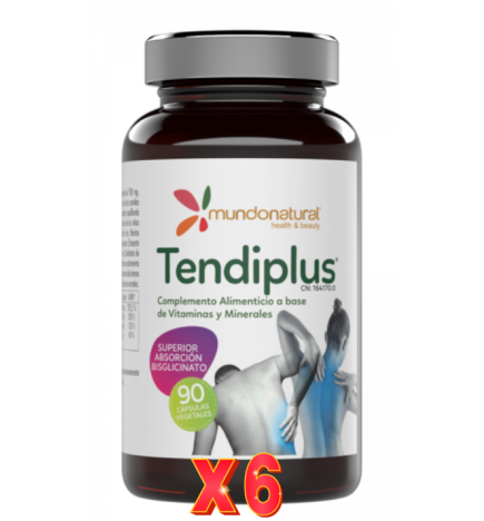 Pack de 6 unidades Tendiplus 90 Capsulas Mundo Natural