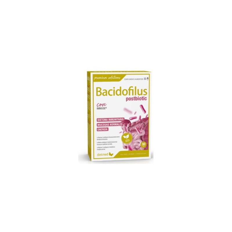 Bacidofilus Postbiotic 30 Cápsulas Dietmed