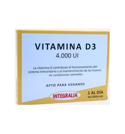 Vitamina D3 4000 Ui 30 Cp. Integralia
