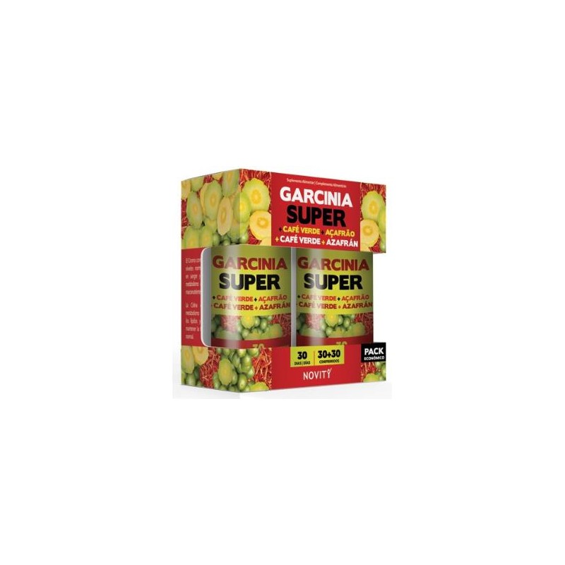 Garcínia Super + Café Verde + Açafrão 30+30 Comprimidos Dietmed Garcínia Super + Café Verde + Açafrão 30+30 Comprimidos Dietmed