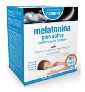 Melatonina Plus Active 1,95 Mg 60 + 30 (90) Comprimidos Dietmed
