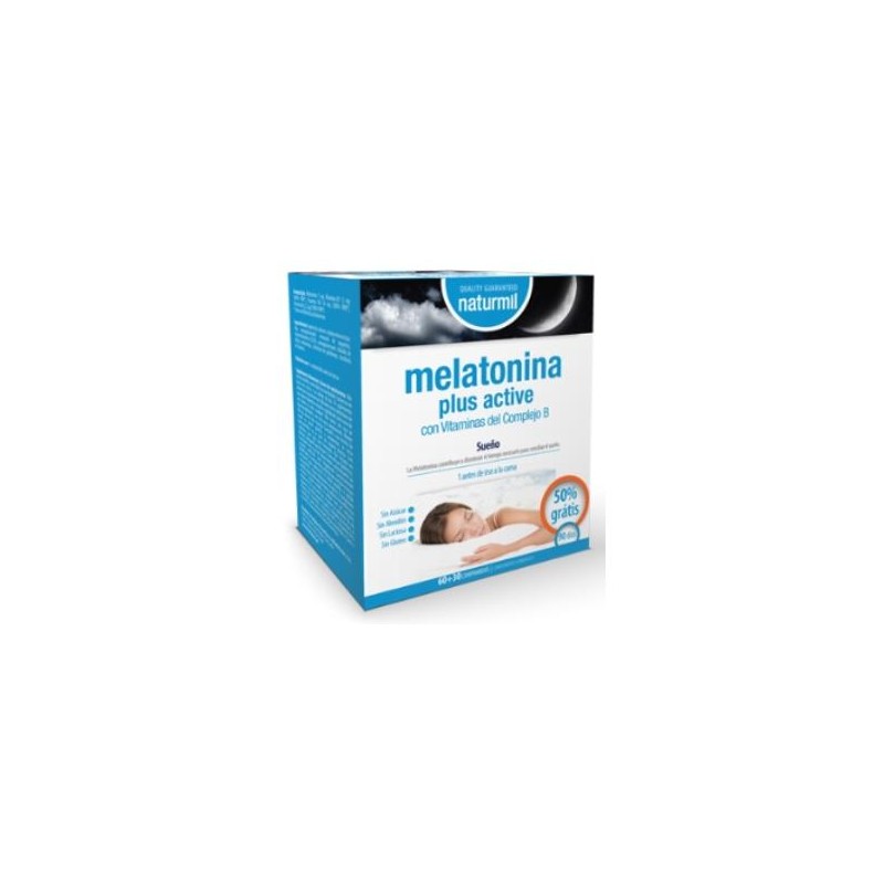 Melatonina Plus Active 1,95 Mg 60 + 30 (90) Comprimidos Dietmed