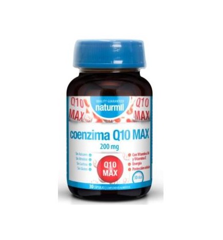Coenzima Q10 Max 200 Mg 30 Cápsulas Dietmed
