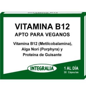 Vitamina B12 30 Capsulas Integralia